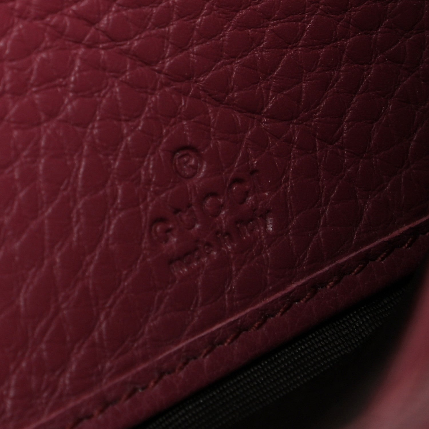 Gucci Cellarius Calfskin GG Marmont Continental Wallet Dry Rose 6 of 11