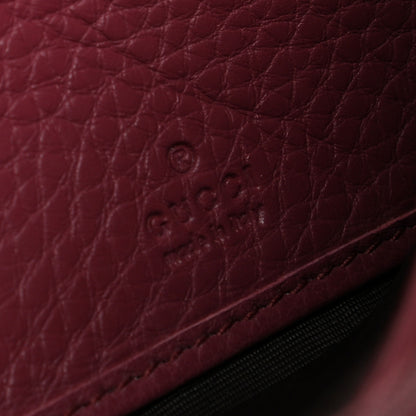 Gucci Cellarius Calfskin GG Marmont Continental Wallet Dry Rose 6 of 11