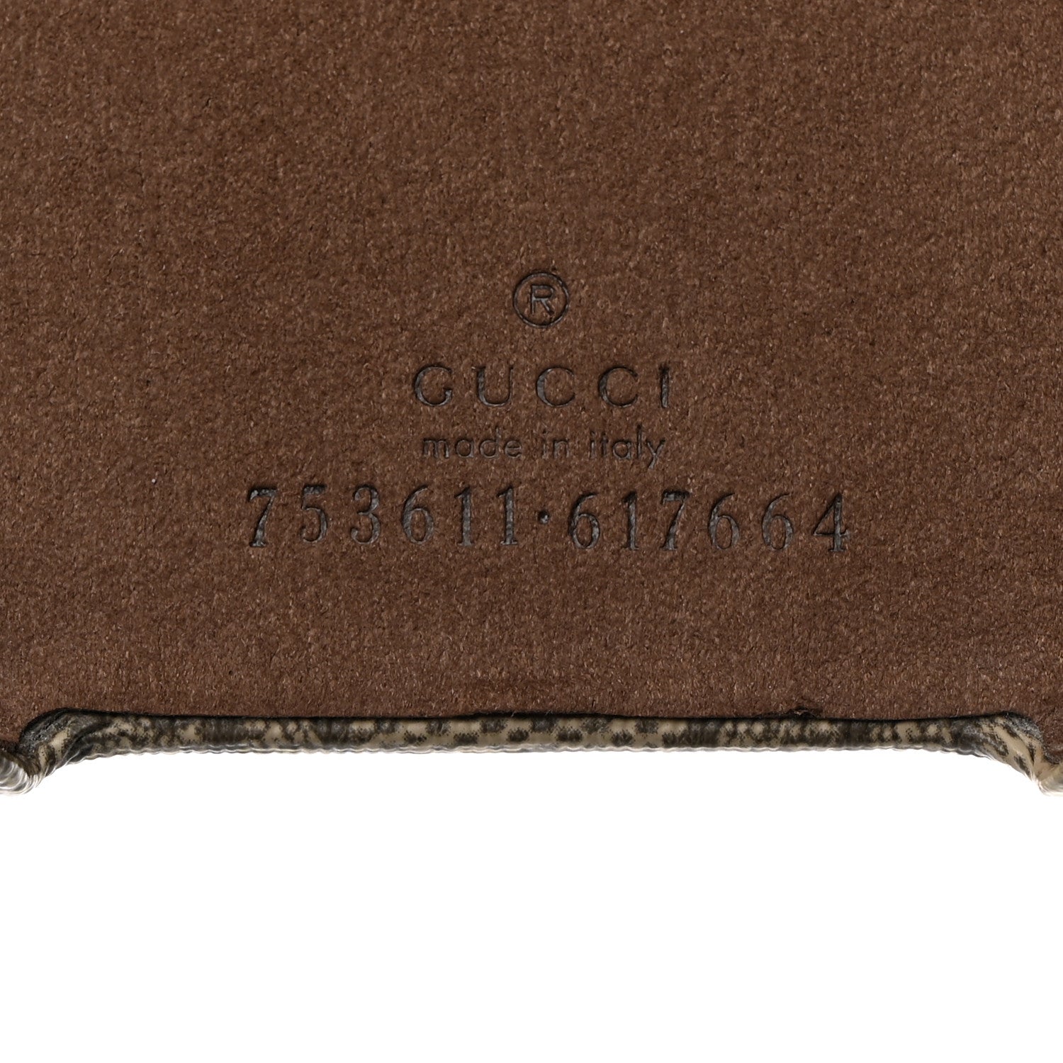 Gucci GG Supreme Monogram Ophidia iPhone 14 Pro Max Phone Case Beige Ebony 5 of 6
