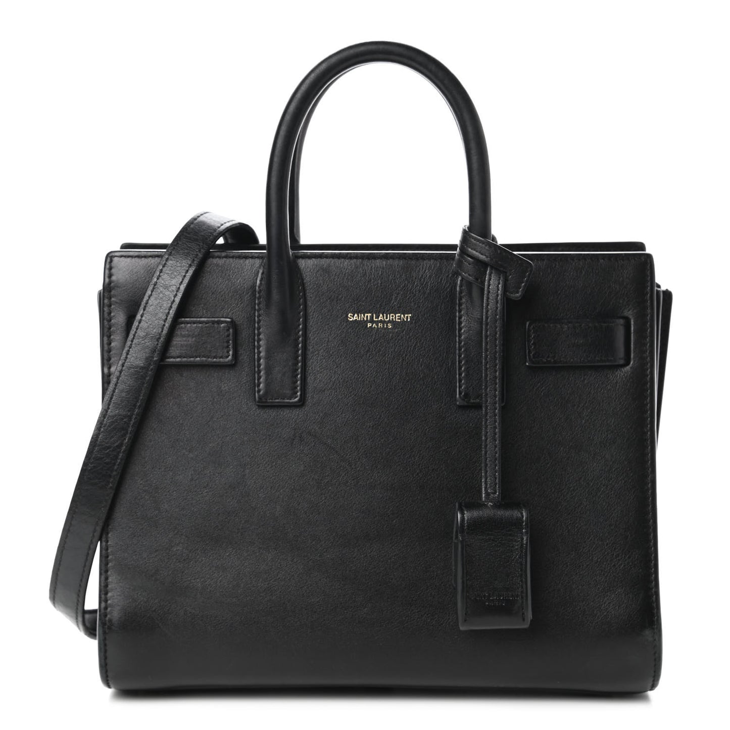 Calfskin Nano Sac de Jour Black