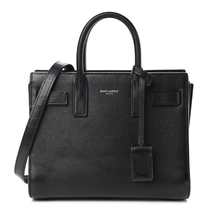 Saint Laurent Calfskin Nano Sac de Jour Black 1 of 9