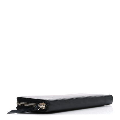 Louis Vuitton Epi Clemence Wallet Black 4 of 8