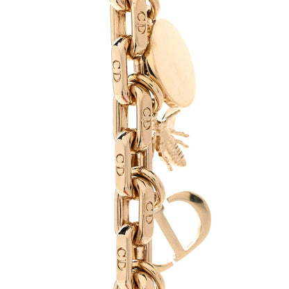 Christian Dior Lacquer 30 Montaigne Bag Charm Gold 4 of 4