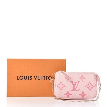 Louis Vuitton Empreinte Monogram Giant By The Pool Mini Pochette Accessories Bouton De Rose 9 of 9