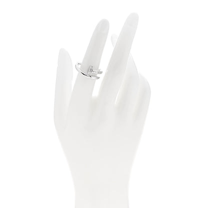 Cartier 18K White Gold Diamond Juste Un Clou Ring 53 6.25 2 of 6