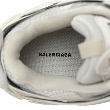 Balenciaga Mesh Nylon Womens Track Sneakers 40 White 6 of 7