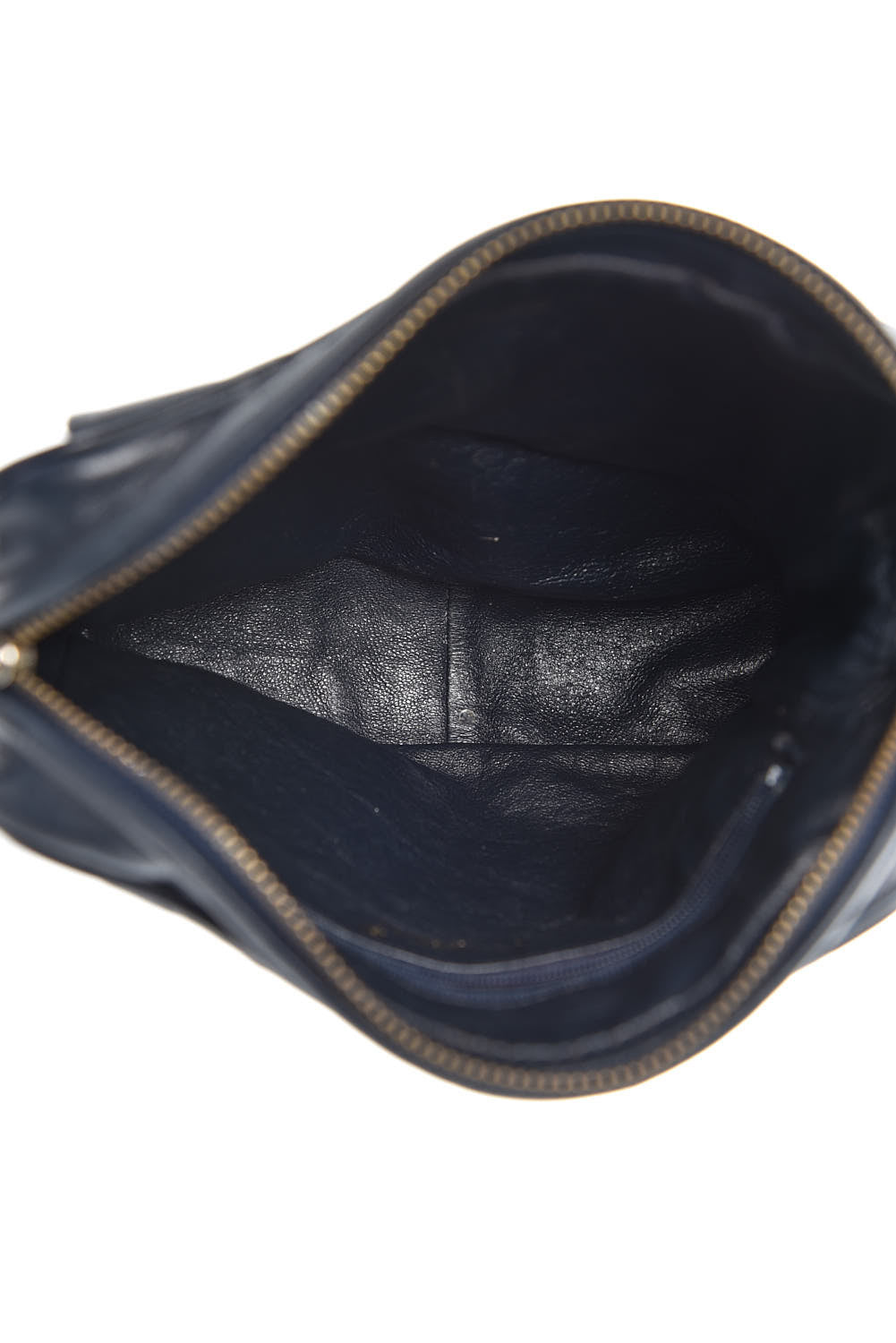 Chanel Lambskin Quilted CC Tassel Camera Case Blue 5 of 11