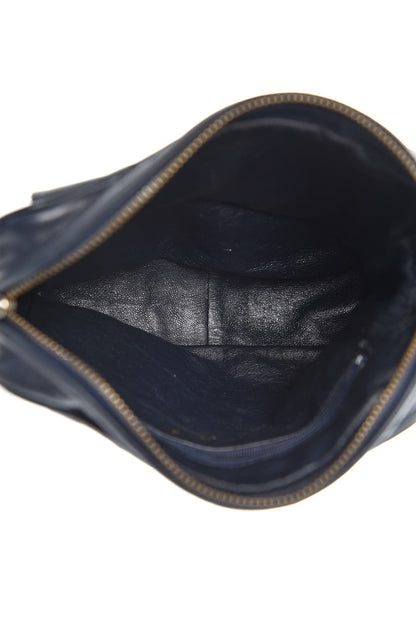 Chanel Lambskin Quilted CC Tassel Camera Case Blue 5 of 11