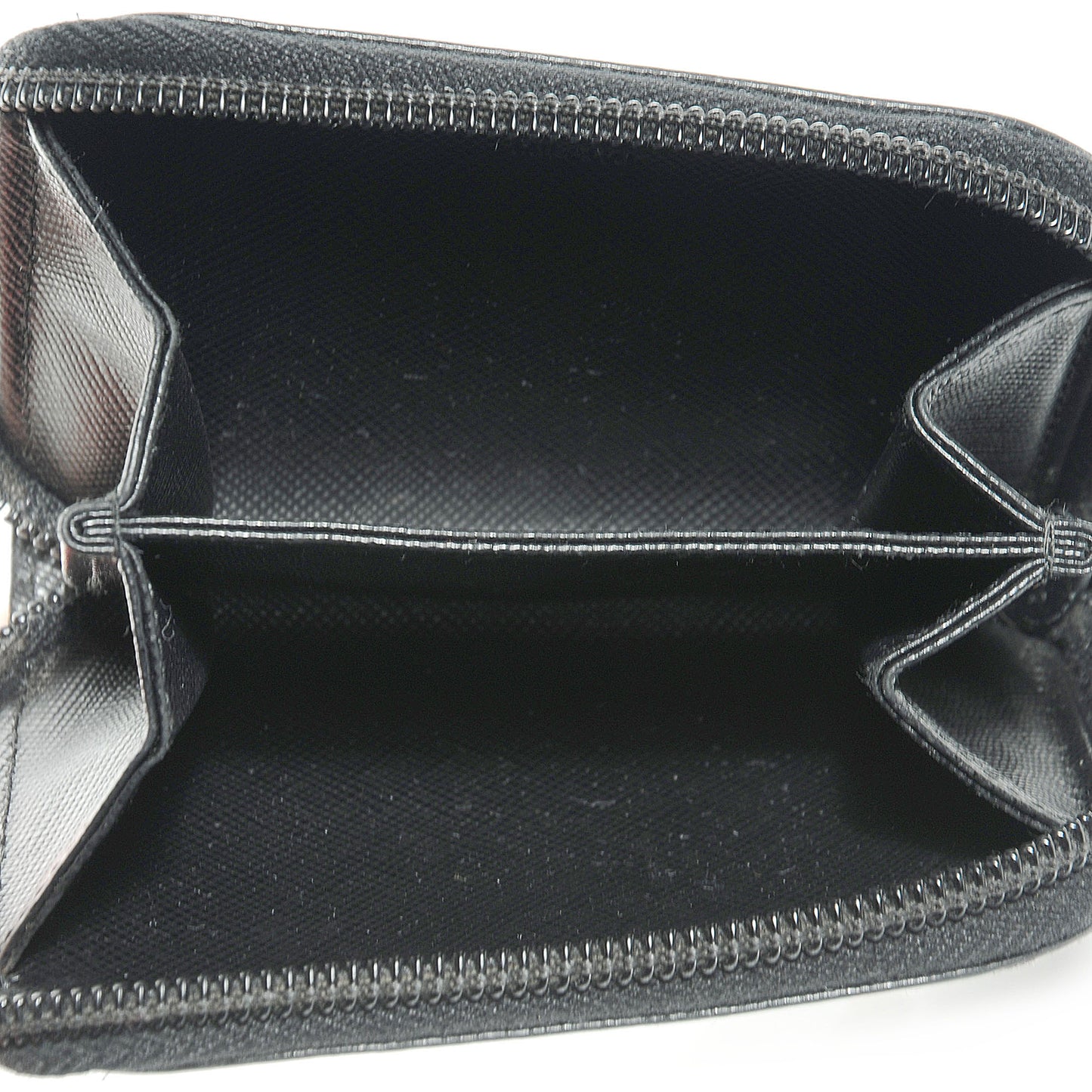 Saffiano Coin Purse Black