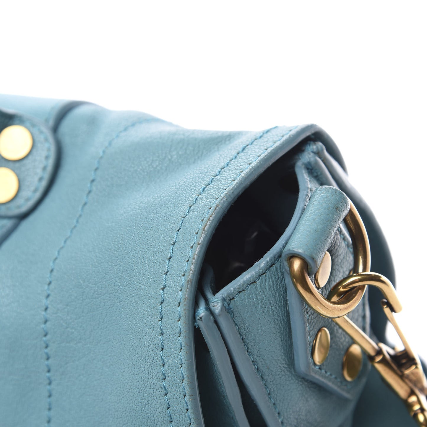 Lambskin Large PS1 Satchel Lagoon