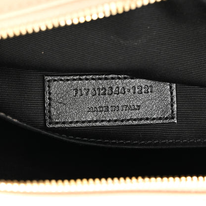 Saint Laurent Calfskin Matelasse Monogram Lou Camera Bag Dark Latte 6 of 9