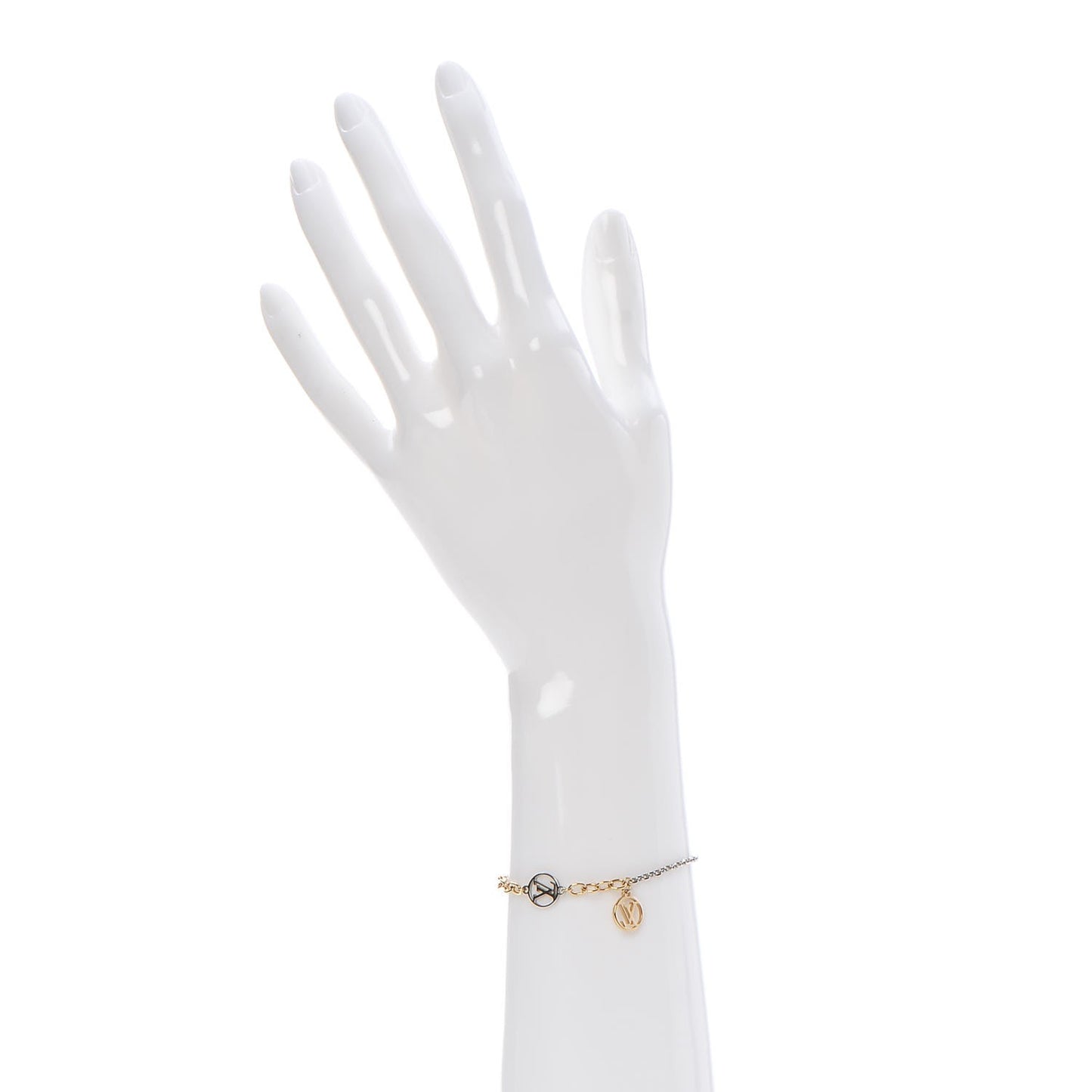 Logomania Bracelet Silver Gold