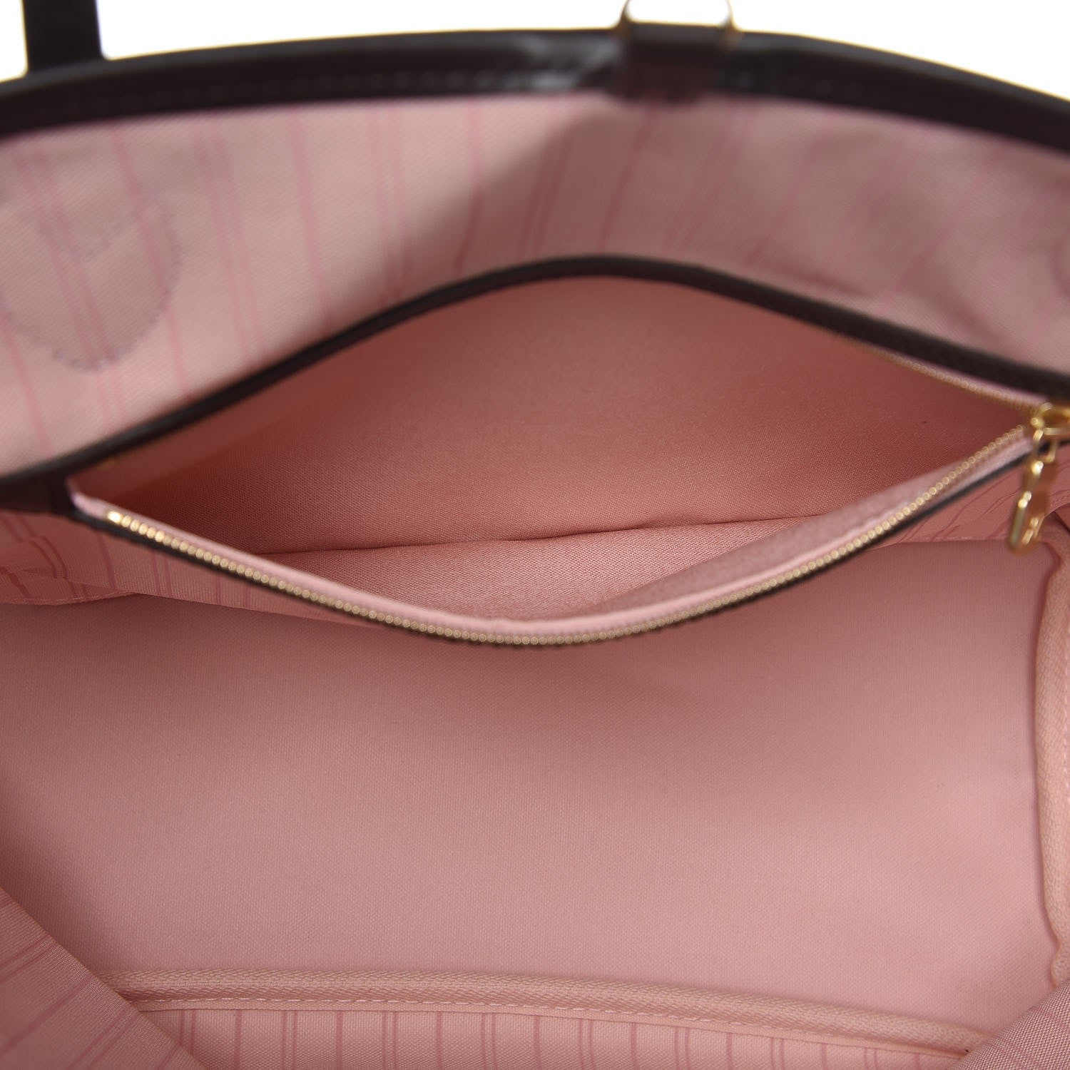 Louis Vuitton Damier Ebene Neo Neverfull MM Rose Ballerine 10 of 13