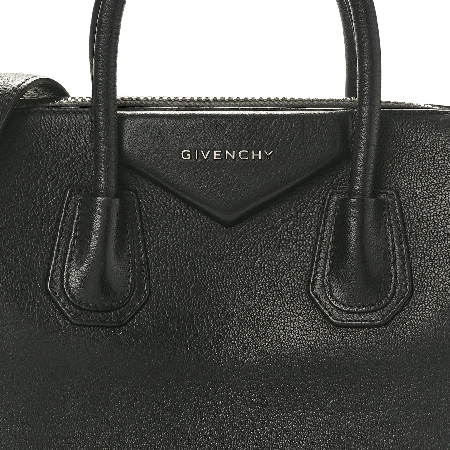 Sugar Goatskin Small Antigona Black