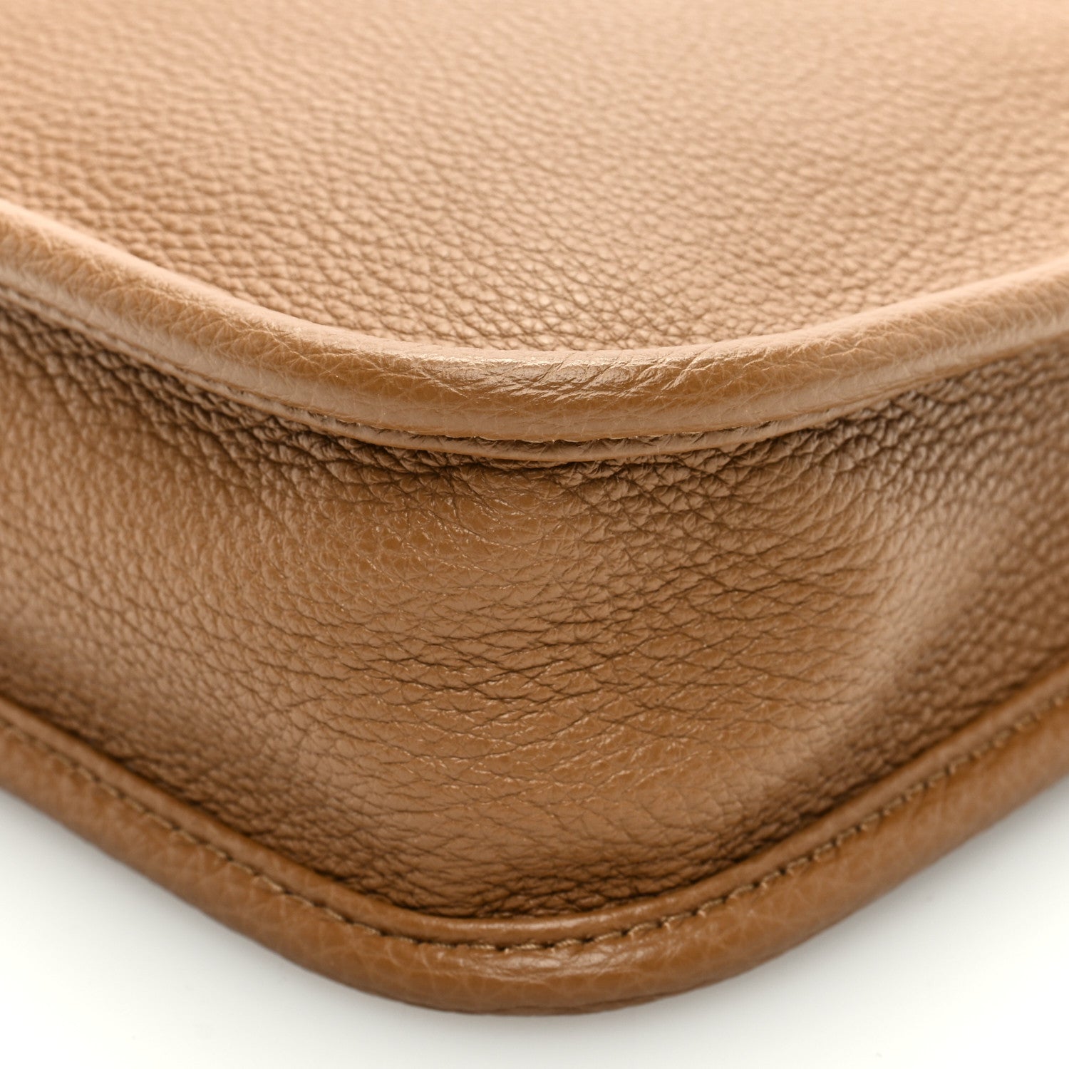 Prada Vitello Daino Soft Mini Hobo Messenger Bag Caramel 9 of 9