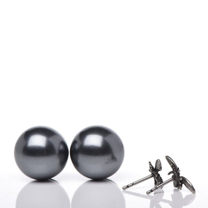 Christian Dior Mise En Dior Tribal Bee Earrings Grey 4 of 5