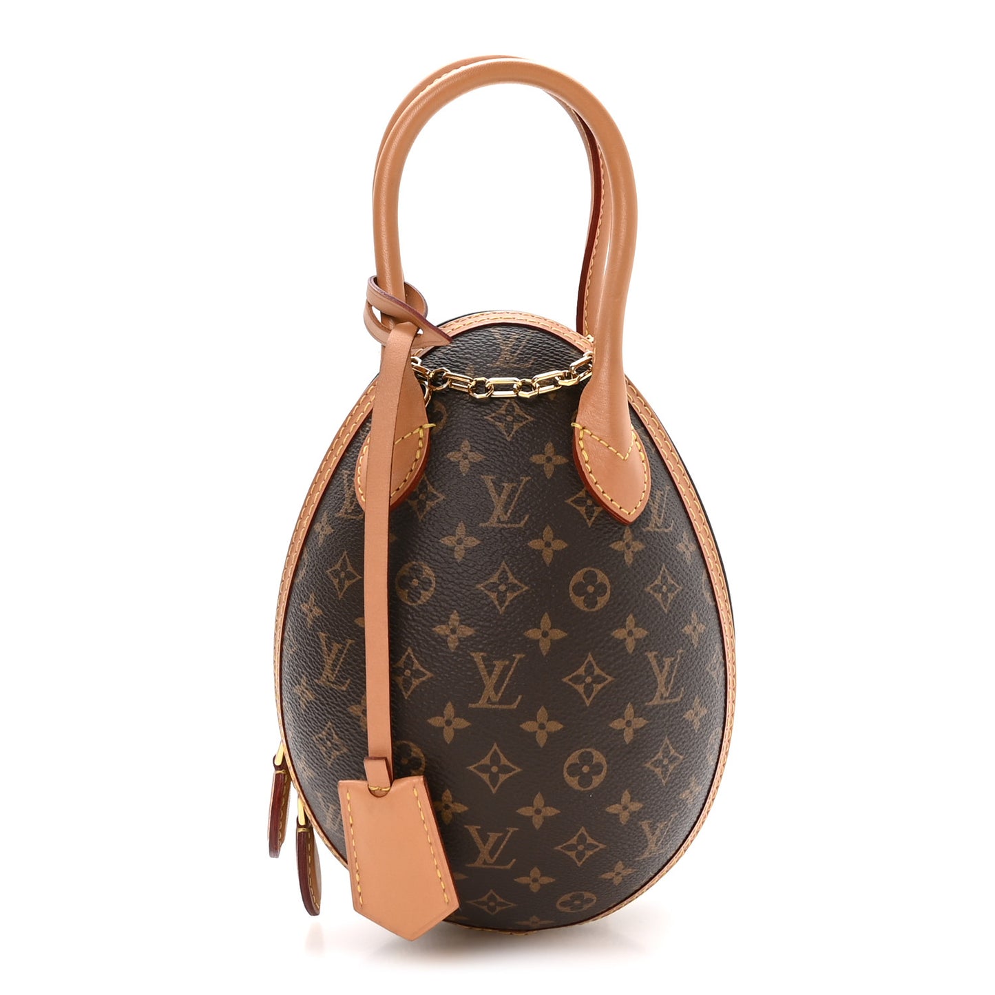 Monogram Egg Bag Black