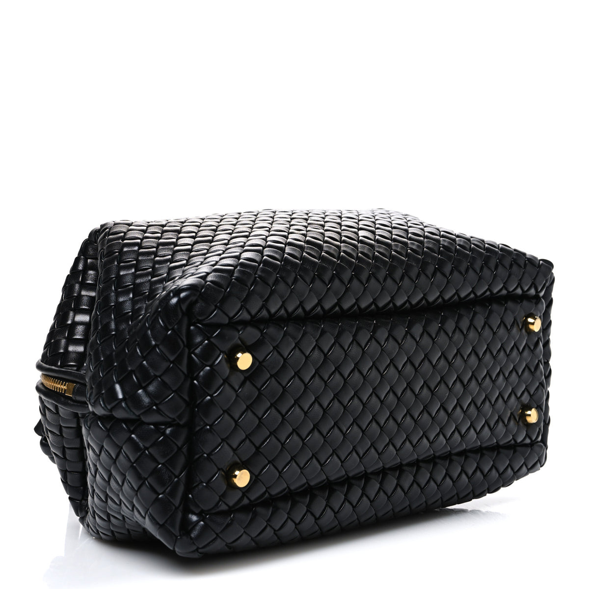 Bottega Veneta Nappa Intrecciato Medium Bauletto Black 4 of 11