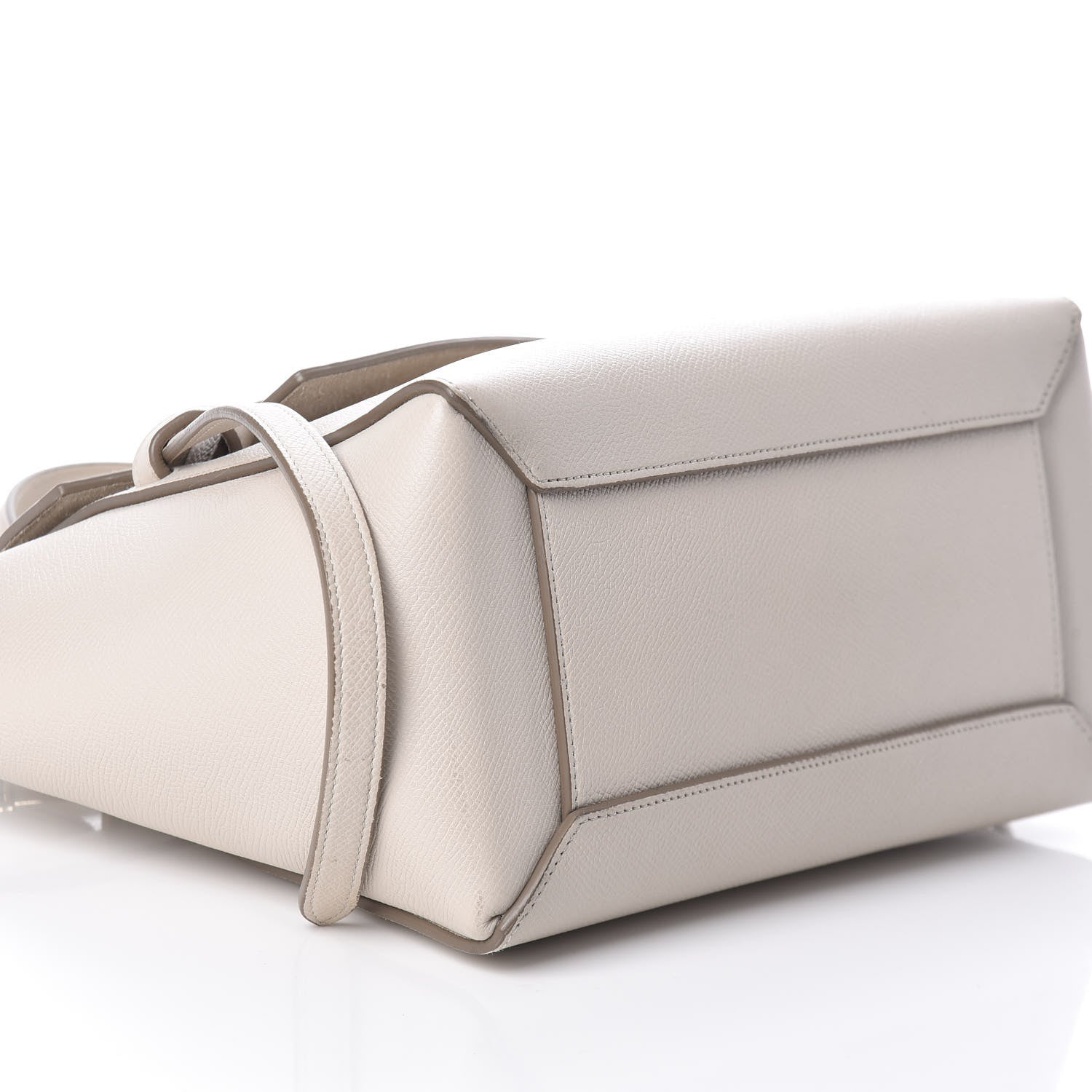 Celine Grained Calfskin Micro Belt Bag Linen 8 of 9