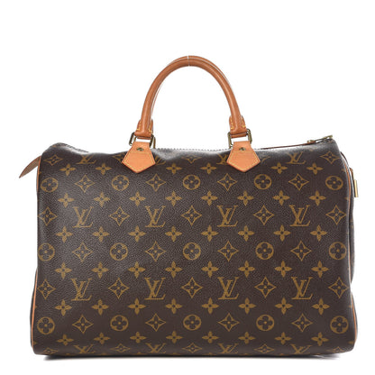 Louis Vuitton Monogram Speedy 35 1 of 12