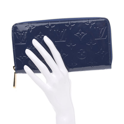 Louis Vuitton Vernis Zippy Wallet Grand Blue 2 of 7
