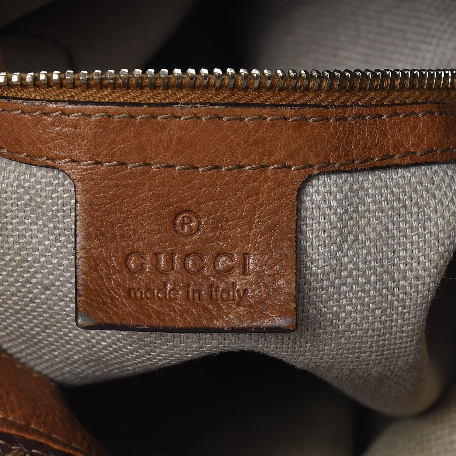 Gucci Monogram Medium Marrakech Hobo Camel 7 of 21
