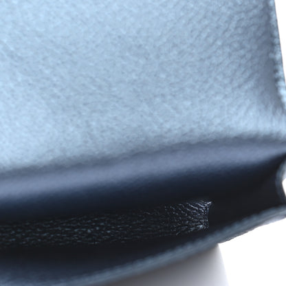 Louis Vuitton Metallic Monogram Business Card Holder Navy Nacre 5 of 6