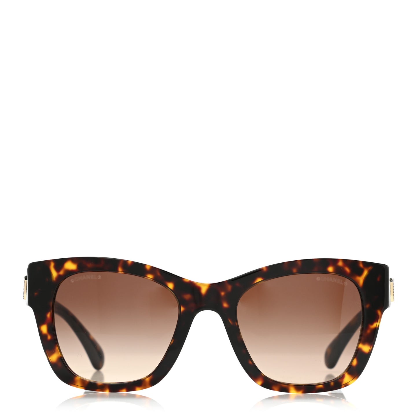 Acetate Square CC Sunglasses 5478 Tortoise