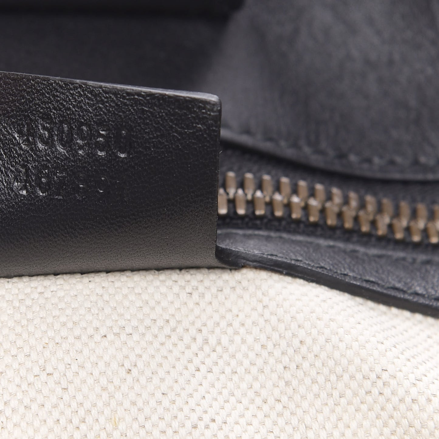 GG Supreme Monogram L'Aveugle Par Amour Print Vertical Tote Black