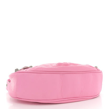 Balenciaga Agneau Arena Le Cagole Shoulder Bag XS Candy Pink 5 of 12