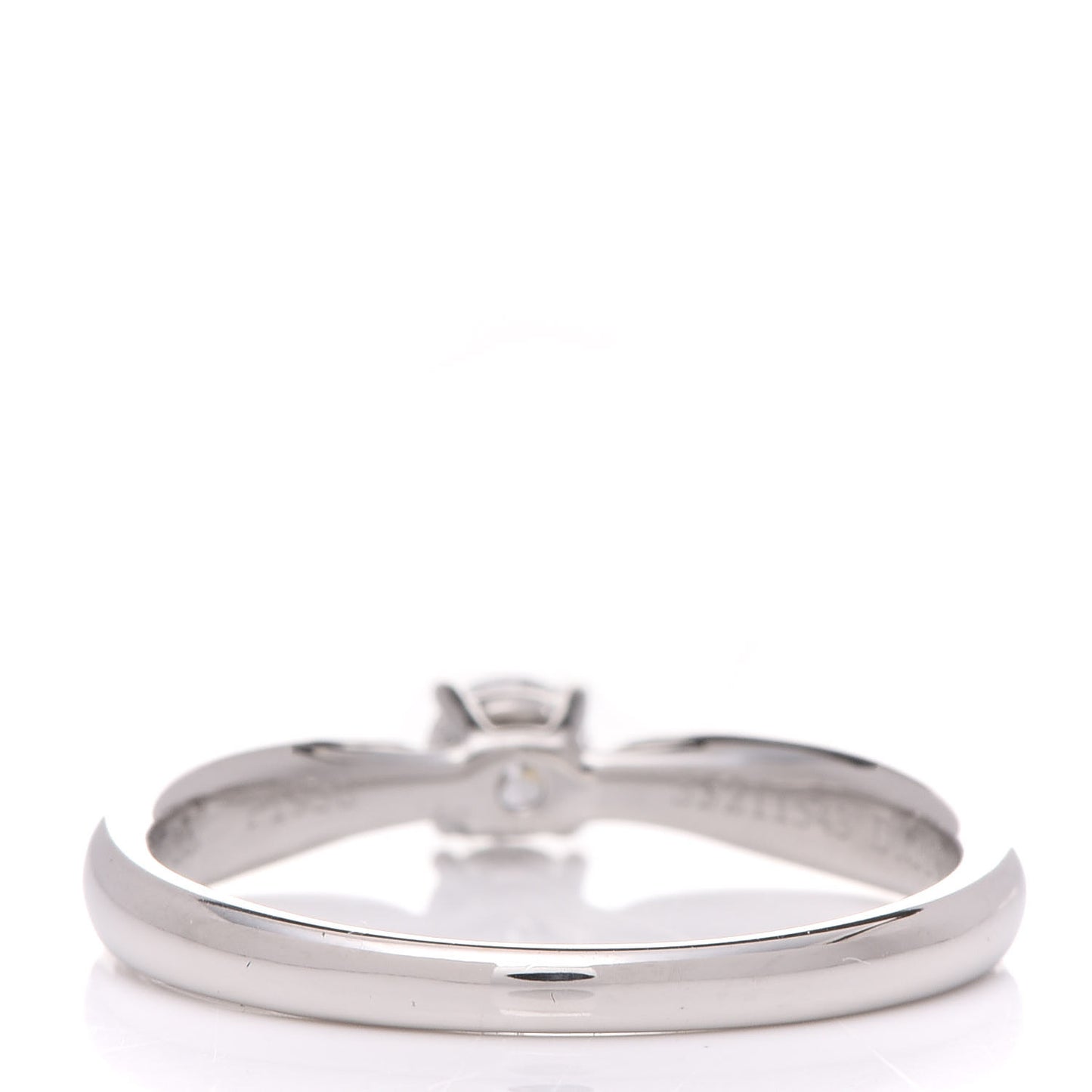 Platinum Diamond .18ct Harmony Solitaire Engagement Ring 50 5.5