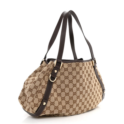 Gucci Monogram Medium Abbey Shoulder Bag Dark Brown 3 of 8