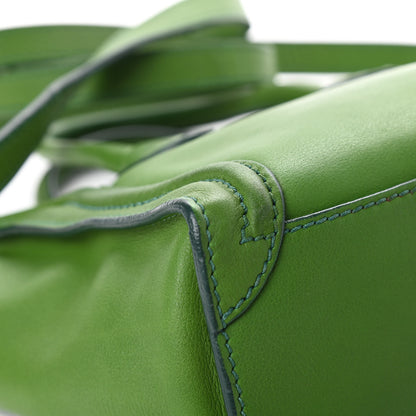 Celine Smooth Calfskin Nano Luggage Grass Green 12 of 15