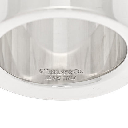 Tiffany Sterling Silver Out of Retirement Wide Ring 50 5.5 4 of 5
