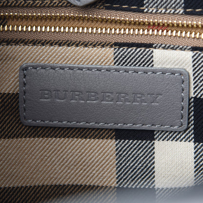 Burberry Derby Calfskin House Check Medium Banner Tote 5 of 9
