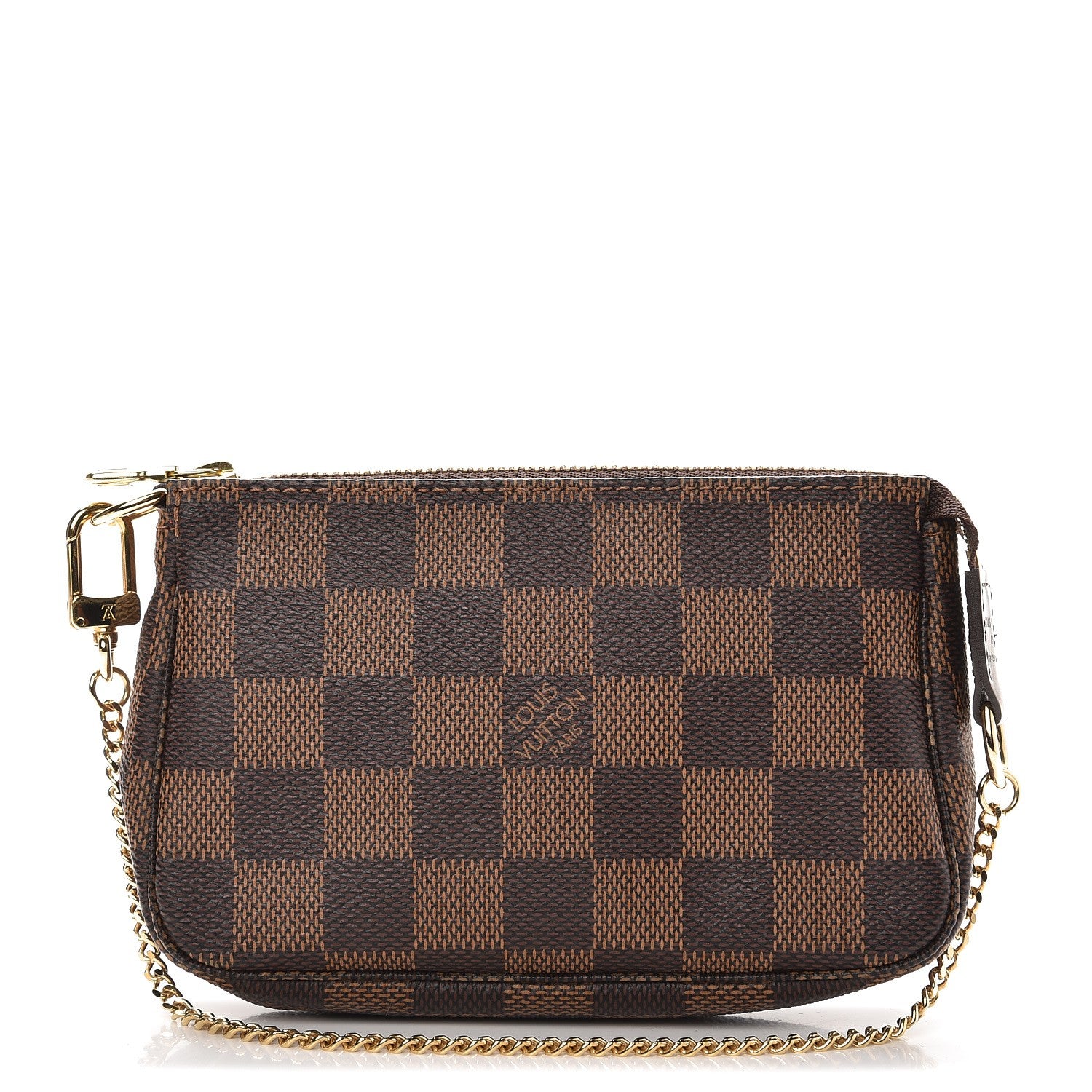 Louis Vuitton Damier Ebene Mini Pochette Accessories 1 of 8