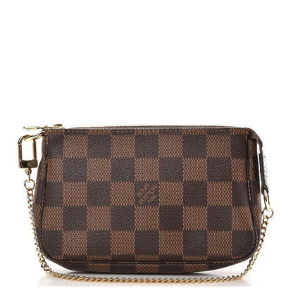 Louis Vuitton Damier Ebene Mini Pochette Accessories 1 of 8
