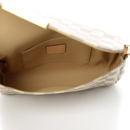 Louis Vuitton Damier Azur Favorite MM 4 of 9