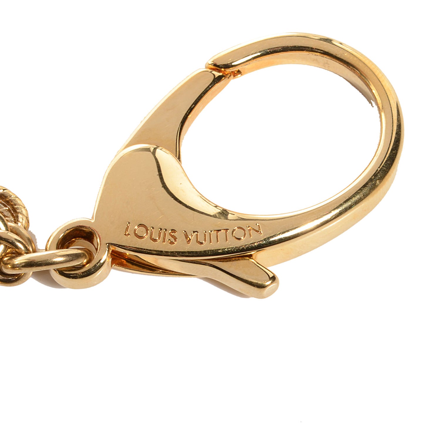 Tresor Bag Charm Purple Gold