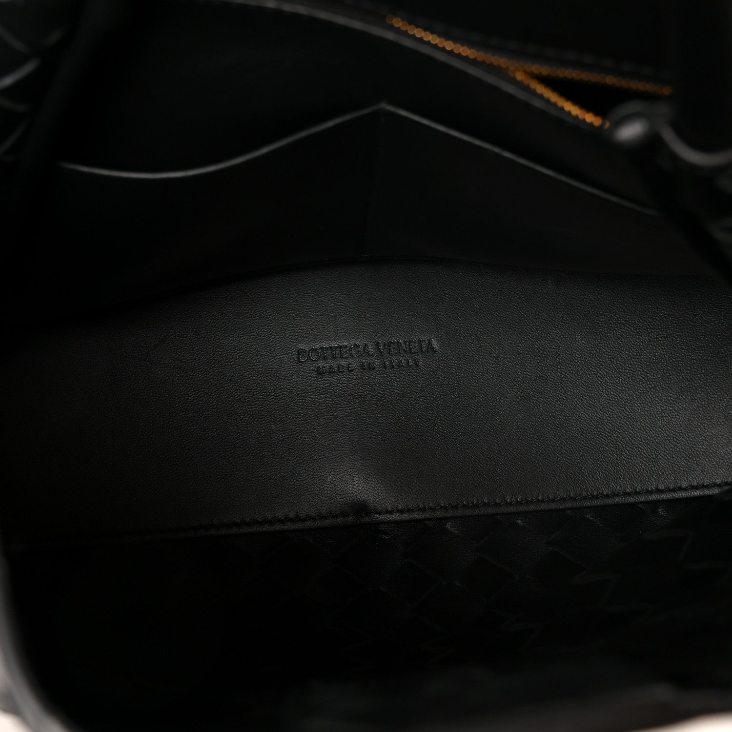 Bottega Veneta Nappa Intrecciato Medium Andiamo Shoulder Bag Black 4 of 9