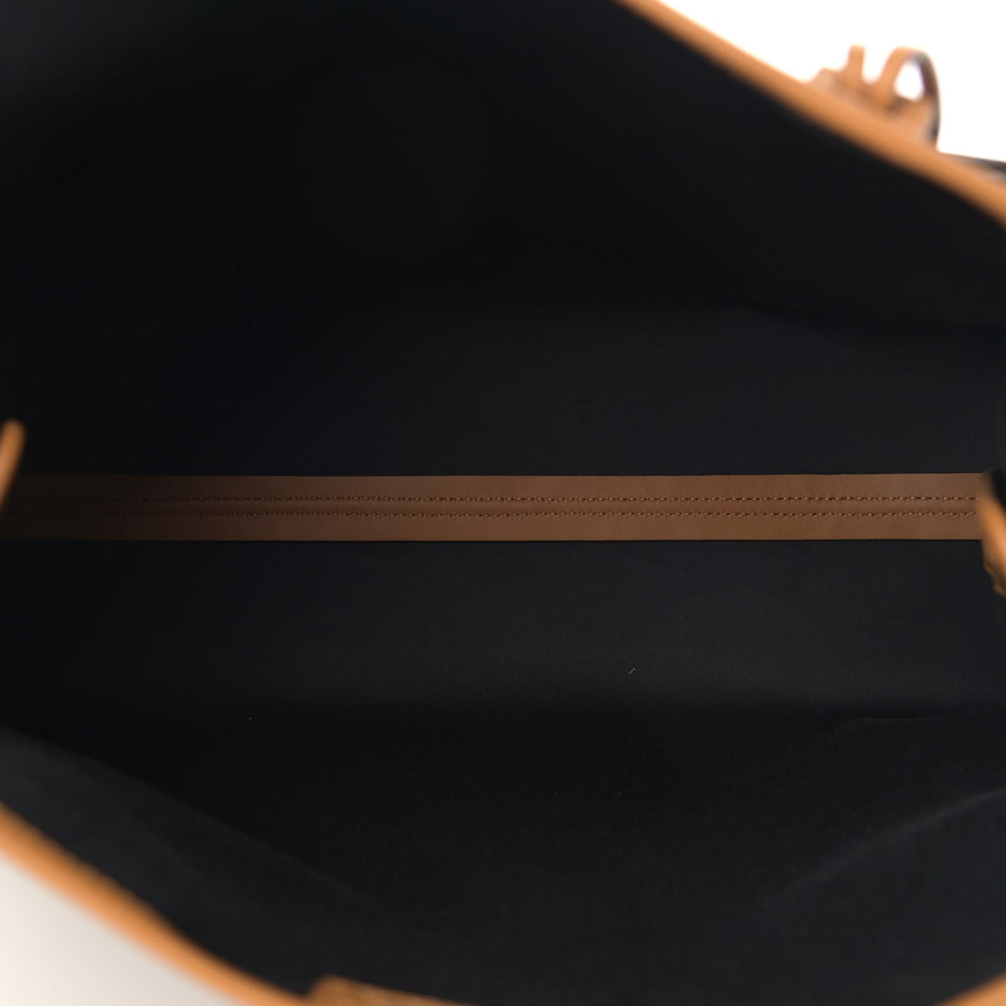 Glazed Fabric Vitello Century FF 1974 Stamp Patch Medium Peekaboo Defender Cover Mogano Panna Caramello