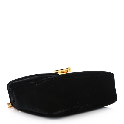 Tom Ford Velvet Natalia Medium Shoulder Bag Black 4 of 11