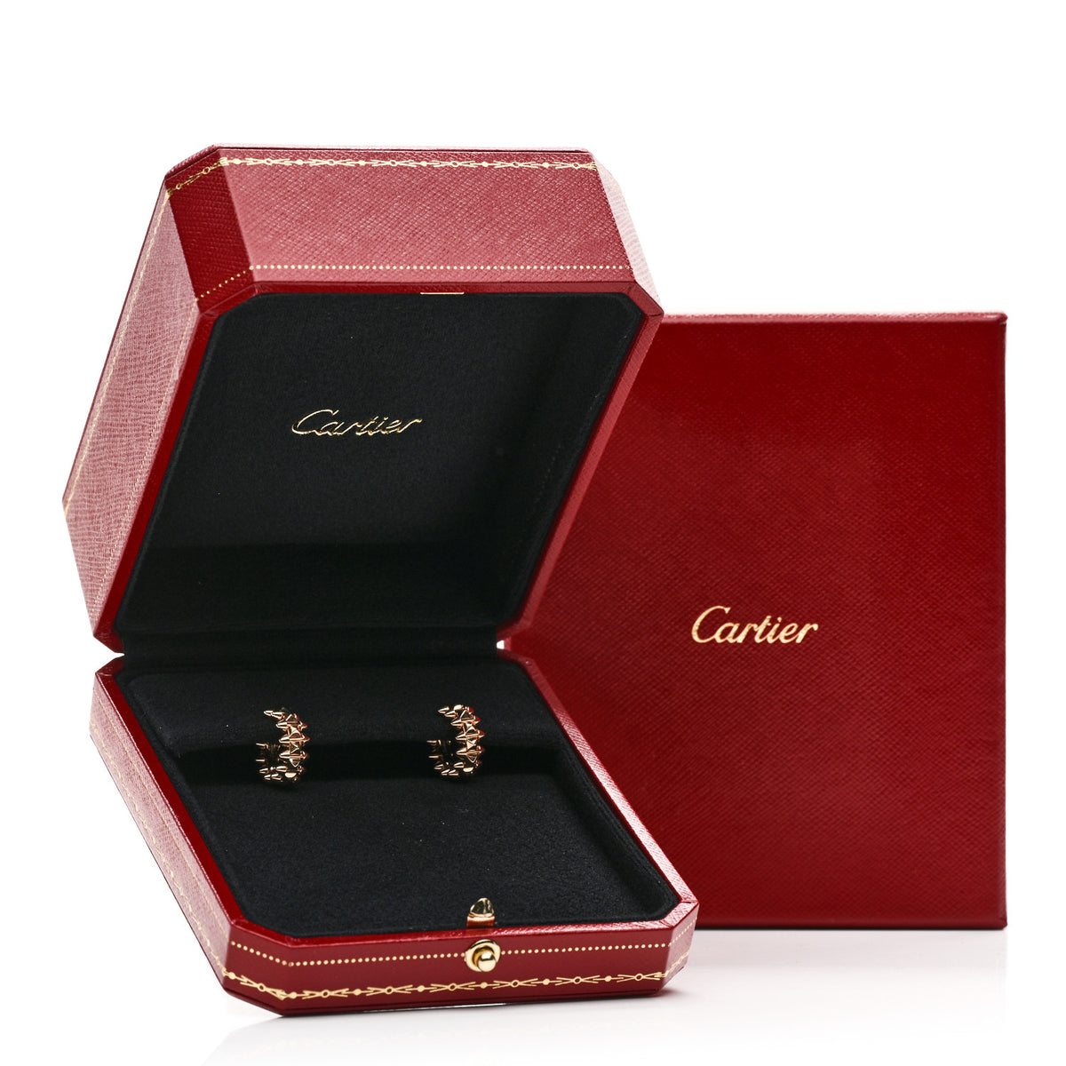 18K Pink Gold Mini Clash de Cartier Earrings