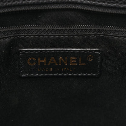 Chanel Caviar Quilted Grand Shopping Tote GST Black 7 of 11
