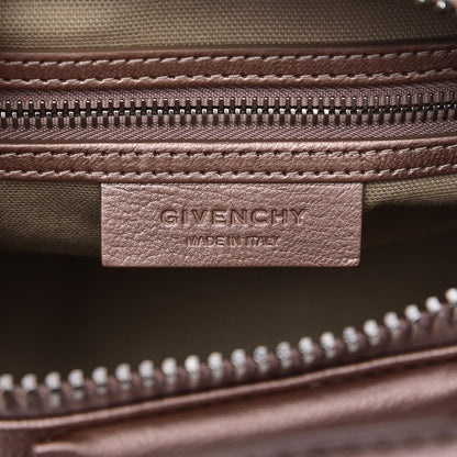 Givenchy Metallic Sugar Goatskin Mini Antigona Light Pink 7 of 9