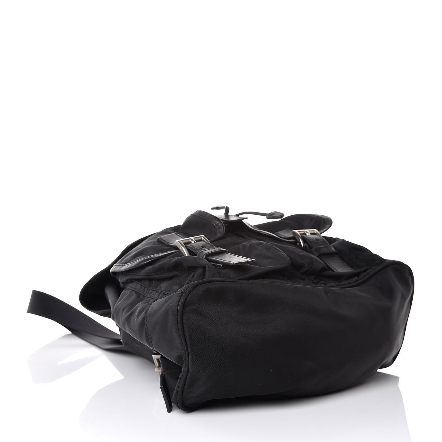 Nylon Vela Medium Backpack Black