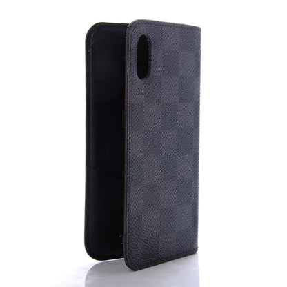 Louis Vuitton Damier Graphite iPhone X Folio Case 3 of 8