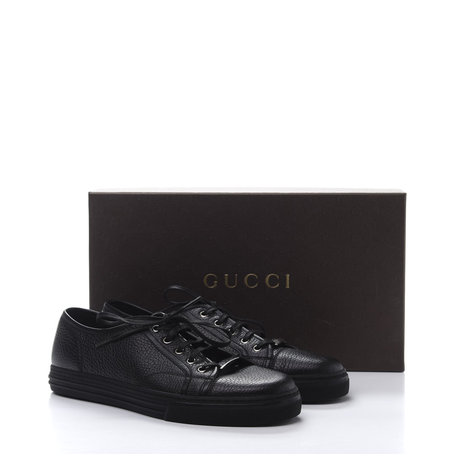 Nappa Mens Low Top Sneakers 9 Black
