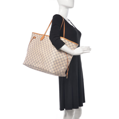 Louis Vuitton Damier Azur Neverfull GM 3 of 19