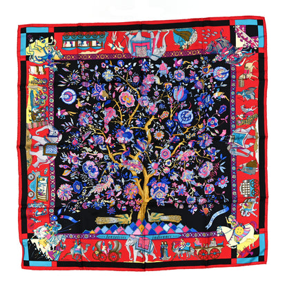 Hermes Silk Fantaisies Indiennes Scarf 90 1 of 4